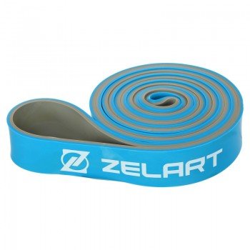 Резина петля для подтягиваний и тренировок лента силовая двухслойная Zelart DUAL POWER BAND FI-0911-5 (латекс, 2080x29x4,5мм, S, цвета в ассорт.)