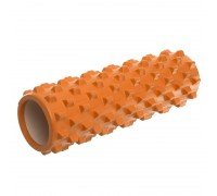 Роллер массажный цилиндр (ролик мфр) 45см Grid Bubble Roller EVA SP-Sport FI-6672 (d-14см, цвета в ассортименте)