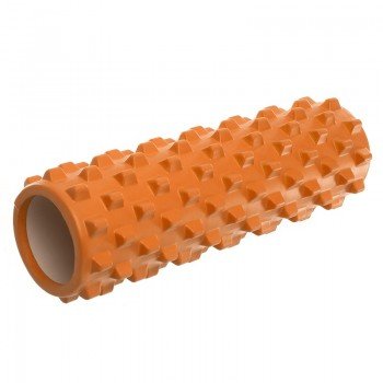 Роллер массажный цилиндр (ролик мфр) 45см Grid Bubble Roller EVA SP-Sport FI-6672 (d-14см, цвета в ассортименте)