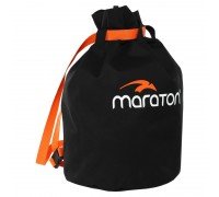 Рюкзак-мешок MARATON MRT27 (полиэстер, высота 45см, диаметр 29см, черный)