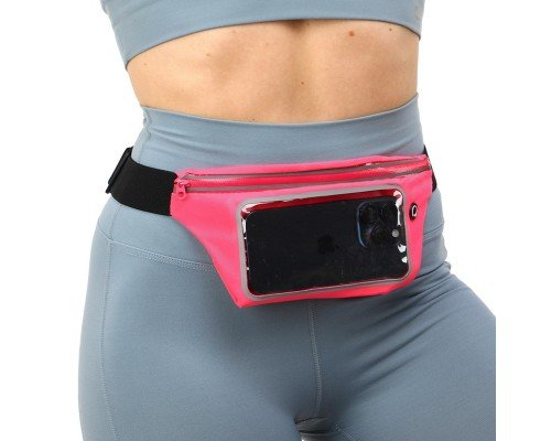 Сумка на пояс спортивная для бега с сенсорным экраном RUNNING WAISTPACK SP-Sport GA-507 (р-р 27х11,5см, полиэстер, эластан, цвета в ассортименте)