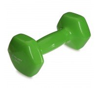 Гантель для фитнеса виниловая 1штука Zelart TA-2777-2 (1x2кг) (MD2016-2) (цена за 1шт, цвета в ассортименте)