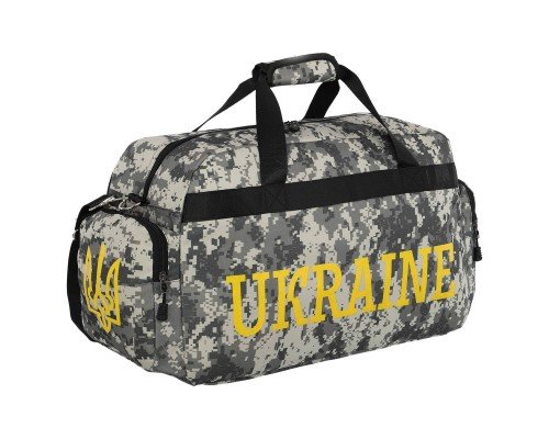 Сумка спортивная UKRAINE GA-819-UKR (полиэстер, размер 55x34x23см, цвета в ассортименте)