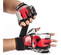 Перчатки для смешанных единоборств MMA PU ZELART BO-1319 (р-р S-XL, цвета в ассортименте)