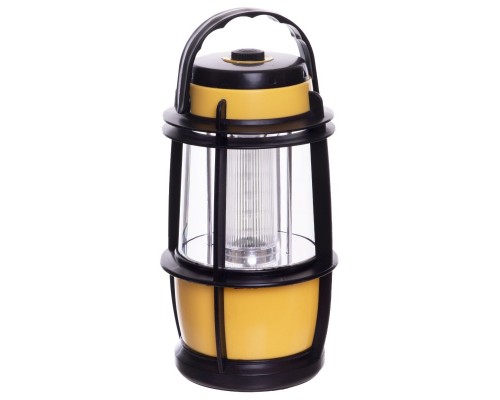 Фонарь кемпинговый светодиодный переносной SP-Sport TY-7820 (20 ламп, на бат. (2 C), р-р 25х12см, оранжевый-черный)