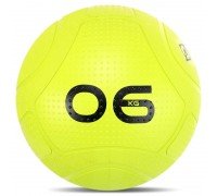 Слэмбол мяч набивной для кроссфита и фитнеса Slam Ball Mdbuddy FI-1774-6 6кг (резина, наполнитель песок, салатовый) MD12133