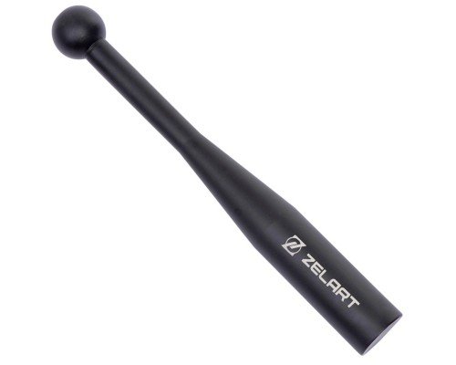 Бита стальная булава для кроссфита STEEL CLUBBELL Zelart TA-0923-6 6кг (сталь, размер 48х5,7см, черный)