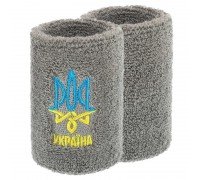 Напульсник спортивный махровый от пота на запястье 1штука УКРАЇНА BC-9273 (хлопок, полиэстер, безразмерный, цвета в ассортименте)