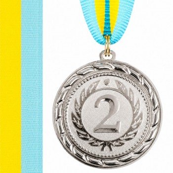 Медаль спортивная с лентой SP-Sport ø7см C-6846 (металл, 40g, 1-золото, 2-серебро, 3-бронза)
