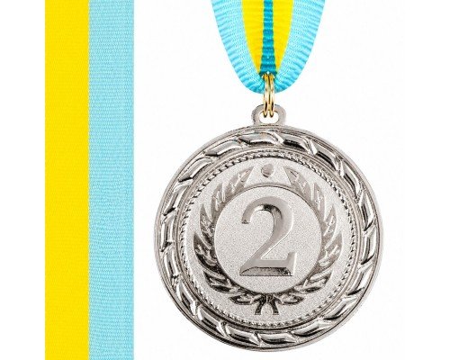 Медаль спортивная с лентой SP-Sport ø7см C-6846 (металл, 40g, 1-золото, 2-серебро, 3-бронза)