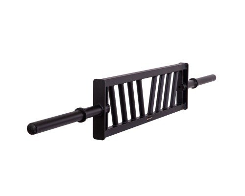 Гриф для штанги стальной швейцарский мультихват Multi Grip Swiss Bar 2,1м ø28мм Zelart TA-3639 (MD4113) (d-28мм, l-210см, вес 21,5кг, до 400 кг, черн)