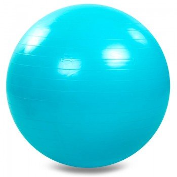 Фитбол мяч для фитнеса глянцевый ø75см Zelart FI-1981-75 (PVC,1000г, цвета в ассортименте, ABS технология)