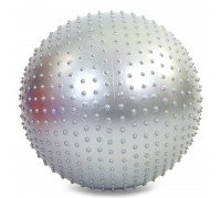 Фитбол мяч для фитнеса массажный ø55см Zelart FI-1986-55 (PVC, 1400г, ABS технология, цвета в ассортименте)