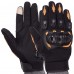 Мотоперчатки SP-Sport PM-12 M-XXL Черный-оранжевый