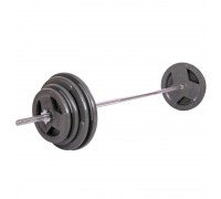 Штанга разборная стальные блины SP-Sport TA-2431-115 115кг (гриф TA-8068 l-1,8м, блины 2x(7,5+10+15+20кг))уп.в6ящ