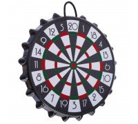 Дартс магнитный с крышками от бутылок BOTTLE CAP A003P (размер 23см, в комплекте 10 крышек)