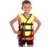 Жилет спасательный SP-Sport UR PL-3548-30-50 (нейлон,ремни-PL, вес пользователя 30-50кг, наполнитель-пенополиэтилен, цвета в ассортименте)