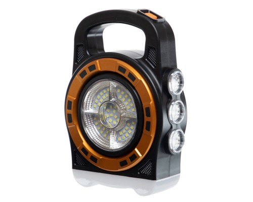 Фонарь кемпинговый светодиодный переносной X-BALOG HB-6678L (3 LED+SMD, USB-вход, 20W, р-р 19,6х14,1см, черный)