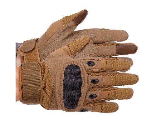 Перчатки тактические с закрытыми пальцами SP-Sport BC-8798 (PL,PU, р-р M-XL, цвета в ассортименте)