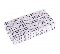 Кости игральные кубики для настольных игр Dice 1 штука SP-Sport IG-5514 (пластик, р-р 1,5x1,5см, цена за 1 шт, в уп.100 шт.)