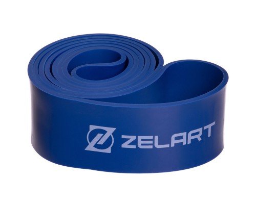 Резина петля для подтягиваний и тренировок лента силовая Zelart POWER LOOP FI-2606-5 (MD1353-5) (латекс, 2080x64x4,5мм, XL, нагр.27-68кг, синий)