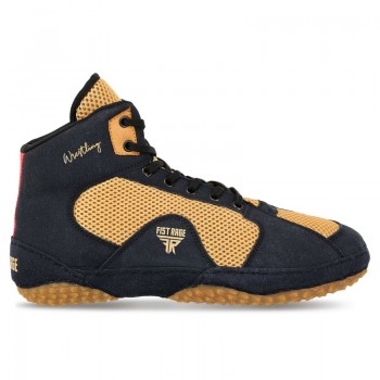 Борцовки обувь для борьбы размер 35-45 FISTRAGE VL-4724 (верх-замша, низ-нескользящая резина, цвета в ассортименте)