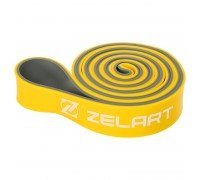 Резина петля для подтягиваний и тренировок лента силовая двухслойная Zelart DUAL POWER BAND FI-0911-6 (латекс, 2080x32x4,5мм, M, цвета в ассорт.)