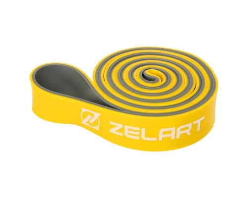 Резина петля для подтягиваний и тренировок лента силовая двухслойная Zelart DUAL POWER BAND FI-0911-6 (латекс, 2080x32x4,5мм, M, цвета в ассорт.)