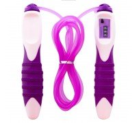 Скакалка со счетчиком и PVC жгутом SP-Sport JPL-1233 (l-2,8м, d-5мм, цвета в ассортименте)
