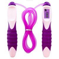Скакалка со счетчиком и PVC жгутом SP-Sport JPL-1233 (l-2,8м, d-5мм, цвета в ассортименте)