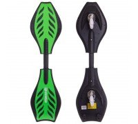 Роллерсерф двухколесный RipStik Рипстик Вейвборд SP-Sport SK-3556 (PP, колесо-PU, черный-оранжевый)