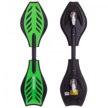 Роллерсерф двухколесный RipStik Рипстик Вейвборд SP-Sport SK-3556 (PP, колесо-PU, черный-оранжевый)