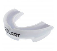Капа боксерская одночелюстная двухслойная Zelart BO-4507 (термопластик, цвета MIX)