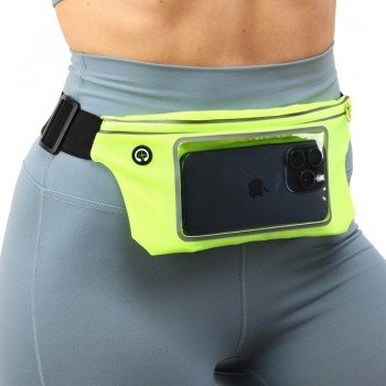 Сумка на пояс спортивная для бега с сенсорным экраном RUNNING WAISTPACK SP-Sport GA-507 (р-р 27х11,5см, полиэстер, эластан, цвета в ассортименте)