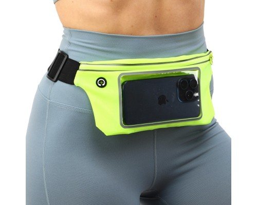 Сумка на пояс спортивная для бега с сенсорным экраном RUNNING WAISTPACK SP-Sport GA-507 (р-р 27х11,5см, полиэстер, эластан, цвета в ассортименте)