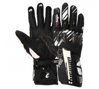 Мотоперчатки длинные спортивные с защитой костяшек и запястья SP-Sport HN-16 (Кожа, размер M-XL, цвета в ассортименте)