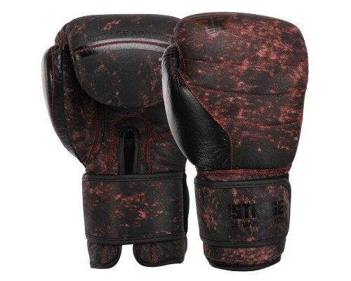 Перчатки боксерские кожаные FISTRAGE VL-6452 (размер 10-14oz, коричневый)