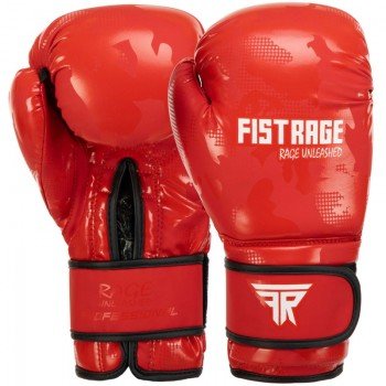 Перчатки боксерские на липучке FLEX FISTRAGE VL-5552 (размер 10-14oz, цвета в ассортименте)