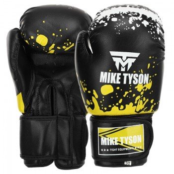 Перчатки боксерские на липучке PVC MIKE TYSON MA-4263 (размер 10-14oz, цвета в ассортименте)