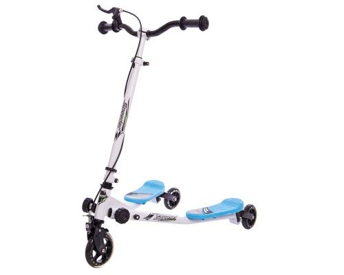 Самокат инерционный трайк TRIKKE SPEEDER SP06 (колеса-PU, d-130мм, d-90мм, АВЕС-7, цвета в ассортименте)