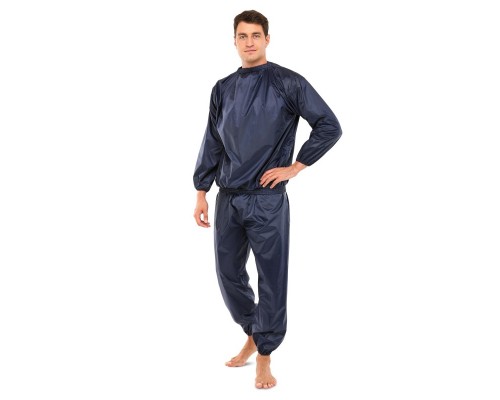 Костюм-сауна для похудения SAUNA SUIT SIBOTE ST-0025 (полиэстер, р-р XL-3XL-52-58, серый)