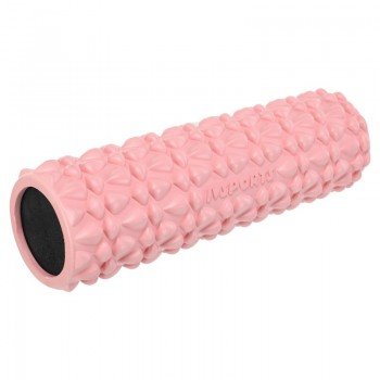 Роллер массажный цилиндр (ролик мфр) заполненный пеной 45см Grid Bubble Roller EVA SP-Sport FI-9391 (d-13см, l-45см, цвета в ассортименте)