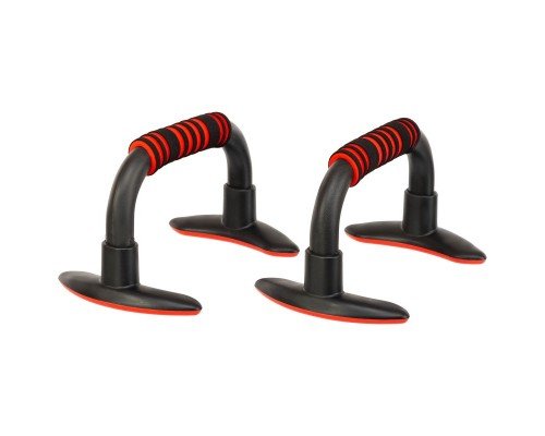 Упоры для отжиманий 2штуки SP-Sport DCF-18 PUSH-UP BAR (пластик, ручка неопрен, р-р 24x15,5х16см)