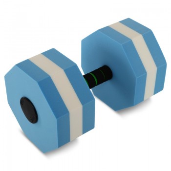 Гантели для аквааэробики восьмиугольные 1шт SP-Sport PL-3533 (EVA, р-р 26x16см, цвета в ассортименте)