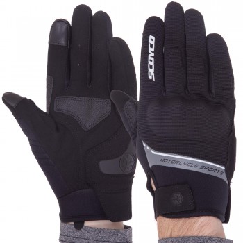 Мотоперчатки SCOYCO MC75 M-2XL Черный