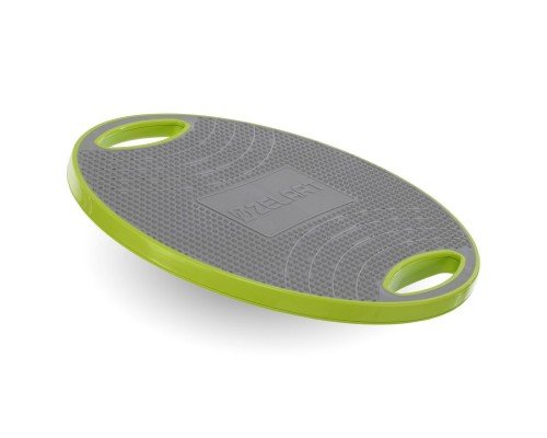 Диск балансировочный балансборд BALANCE BOARD Zelart FI-9664 (PP, TPE, размер 42х9см, серый-салатовый)