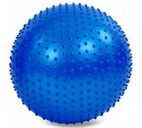 Фитбол мяч для фитнеса массажный ø65см Zelart FI-1987-65 (PVC, 1100г, ABS технология, цвета в ассортименте)