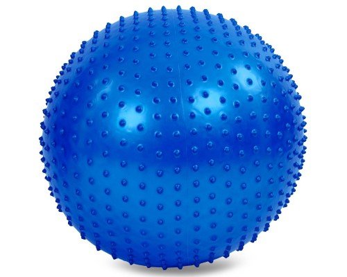 Фитбол мяч для фитнеса массажный ø65см Zelart FI-1987-65 (PVC, 1100г, ABS технология, цвета в ассортименте)
