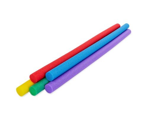 Нудл Noodle аквапалка цельная для плавания и аквааэробики SP-Sport PL-7283 (EPE, длина-1,5м, d-6,5см, цвета в ассортименте)