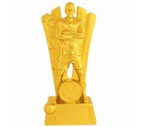 Статуэтка (фигурка) наградная спортивная Футболист SP-Sport HX6005-B2 (р-р 10х10х25см)